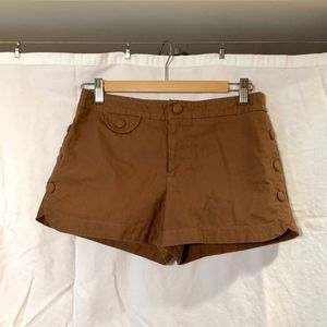 Marc Jacobs cotton sailor shorts size 4 tobacco